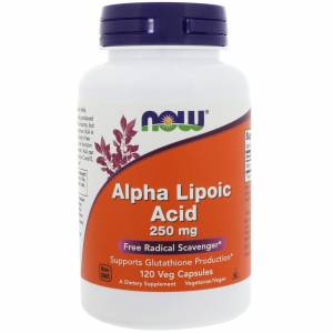 Альфа-липоевая кислота / NOW - Alpha Lipoic Acid 250mg (120 caps) / NF3043