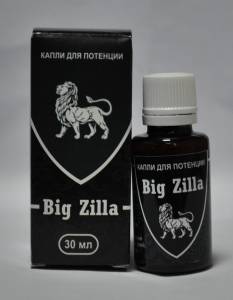 Big Zilla - Капли для потенции (Биг Зилла) / 5002