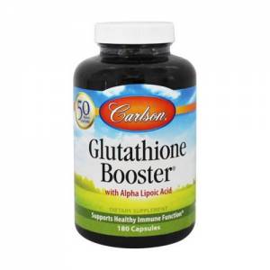 Усилитель Глутатиона, Glutathione Booster, Carlson Labs, 180 капсул / CL4852