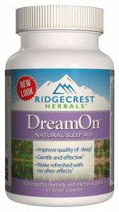 Природный Комплекс для Здорового Сна, DreamOn, RidgeCrest Herbals, 60 гелевых капсул