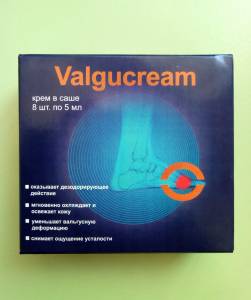 Valgucream - Крем от вальгусной деформации (ВальгуКрем)