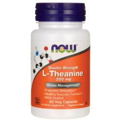 Л-теанин / L-Theanine, 200 мг 60 капсул