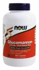 Регулятор аппетита - Глюкоманнан / Glucomannan, 575 мг 180 капсул / NOW-6512