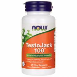 Комплекс для поддержки мужского здоровья - ТестоДжек 100 / NOW - TestoJack 100 (60 caps) / NF2168.25169