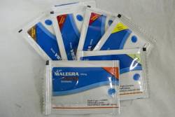 Препарат для повышения потенции у мужчин быстрого действия - Малегра гель, 100 мг  7 пакетиков