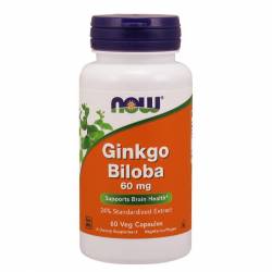 Ginkgo Biloba 60 mg Veg Capsules