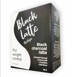Black Latte - Угольный Латте для похудения (Блек Латте) коробка / 1091