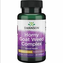 Комплекс для мужчин - Трава похотливого козла комплекс / Horny Goat Weed Complex, 60 капсул / SWP-00028