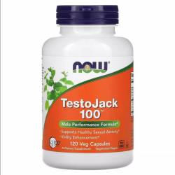 Репродуктивное Здоровье Мужчин ТестоДжек, TestoJack 100, Now Foods, 120 капсул / NF2138.26727