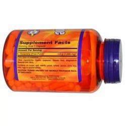 Глютамин 1000 мг, L-Glutamine, Now Foods Sports, 120 каспул / NF0094.20542