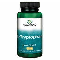  Антидепрессант - Триптофан / L-Tryptophan, 500 мг 60 капсул / SW-01502