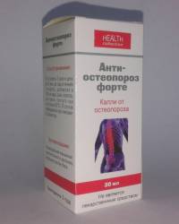 Анти-остеопороз Форте – капли от остеопороза Анти-остеопороз Форте – капли от остеопороза