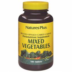 Смесь Овощей, Natures Plus, 180 таблеток / NTP3778
