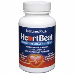 Комплекс для Поддержки Сердечно-Сосудистой Системы, Heart Beat, Natures Plus, 90 таблеток / NTP47421