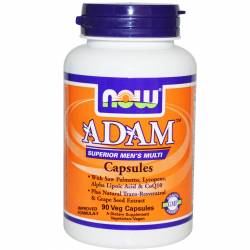 Супер Мультивитамины для Мужчин, Adam, Now Foods, 90 гелевых капсул / NF3878
