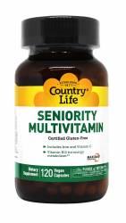 Мультивитамины для Пожилых, Country Life, 120 гелевых капсул