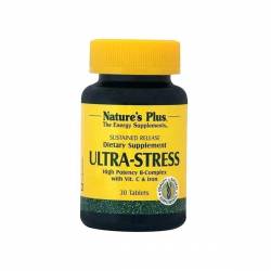 Комплекс для Борьбы со Стрессом с Железом, Ultra Stress, Natures Plus, 30 таблеток / NTP1229