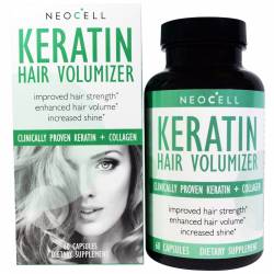 Кератиновый Комплекс для Волос, NeoCell, 60 капсул / M12929