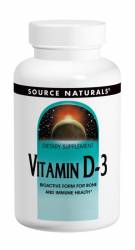 Витамин D-3 2000IU, Source Naturals, 200 капсул