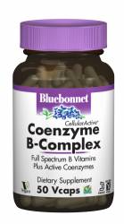 Коэнзим В-Комплекса, Cellular Active, Bluebonnet Nutrition, 50 гелевых капсул / BLB0414