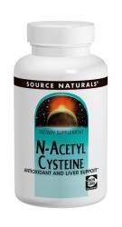 NAC (N-Ацетил-L-Цистеин) 600мг, Source Naturals, 60 таблеток / SN0850