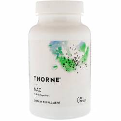 NAC (N-Ацетил-L-Цистеин) 500 мг, Thorne Research, 90 капсул / THR56002