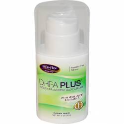 Дегидроэпиандростерон DHEA Plus, Высокоабсорбирующий крем, Life-flo, 57 гр