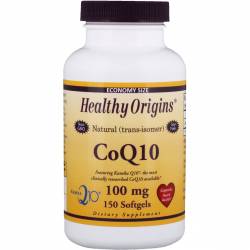 Коэнзим Q10, Kaneka (COQ10), Healthy Origins, 100 мг, 150 желатиновых капсул