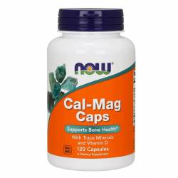Кальций и Магний, Cal-Mag, Now Foods, 120 капсул / VM-1265