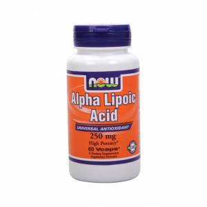 Альфа-липоевая кислота / NOW - Alpha Lipoic Acid 250mg (60 caps) / NF3042