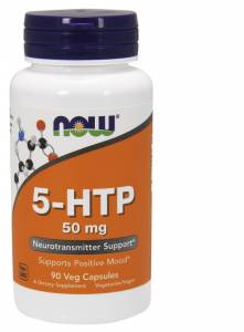 Антидепрессант 5-НТР / NOW - 5-HTP 50mg (90 caps) / NF0099.19436