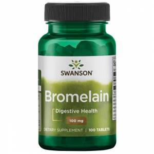 Бромелайн / Bromelain - Пищевые энзимы, 100 мг 100 таблеток / SW-01740