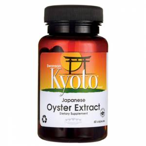 Натуральный экстракт устриц / 100% Natural Japanese Oyster Extract, 500 мг 60 капсул / SW-00011