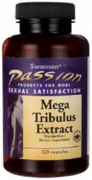 Повышение потенции - Мега Трибулус / Mega Tribulus Extract, 250 мг 120 капсул / SW-00003