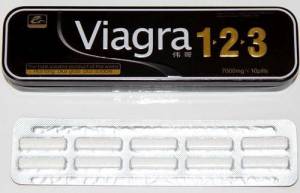 Препарат для потенции - Виагра 1 2 3 / Viagra 1 2 3, 10 таблеток