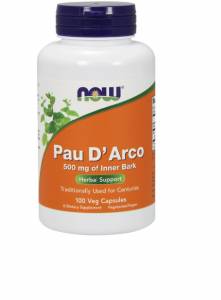 Pau D' Arco 500 mg - 100 Veg Capsules / NF4725.20573