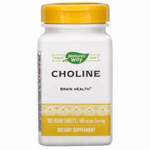 Очиститель печени - Холин (витамин B4) / Choline, 500 мг 100 таблеток / NWY-40460