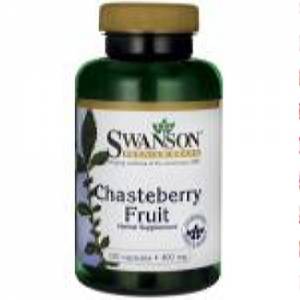 Улучшение гормонального фона у женщин - Плоды авраамового дерева / Chasteberry Fruit, 400 мг 120 капсул / SW-01065