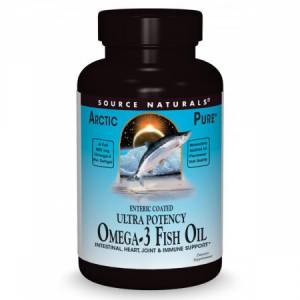 Натуральная Омега-3 из Рыбьего Жира, 850 мг, ArcticPure, Source Naturals, 30 желатиновых капсул / SN2015