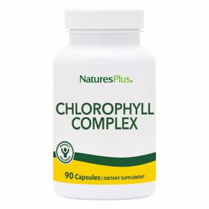 Органический Хлорофилл, Natures Plus, Natural Chlorophyll, 90  капсул / NTP1080