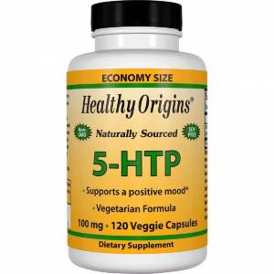5-HTP (Гидрокситриптофан) 100мг, Healthy Origins, 120 гелевых капсул / HO35082