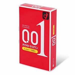 Презервативы ультратонкие Okamoto Zero One L 0.01, 3 шт / IXI58373