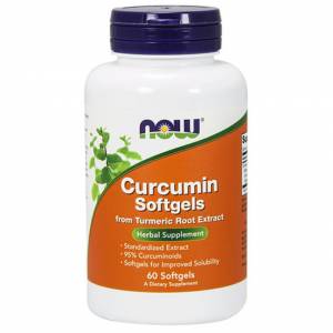 Куркумин / NOW - Turmeric Curcumine Gels (60 softgels) / NOW4938.33754