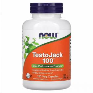 Репродуктивное Здоровье Мужчин ТестоДжек, TestoJack 100, Now Foods, 120 капсул / NF2138.26727