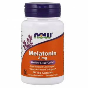 Мелатонин 3 мг, Now Foods, 60 капсул / NF3255.808