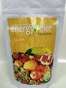 ENERGY DIET ULTRA - Коктейль для похудения (Энерджи Диет Ультра) пакет 150 грамм / 1020