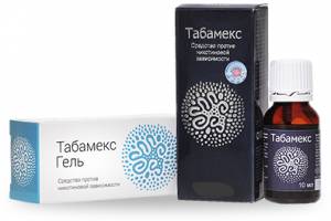 Табамекс - Комплекс (Капли+Гель) от никотиновой зависимости / 3003