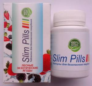 Slim Pills - Таблетки для безопасного похудения (Слим Пилс) / 1103