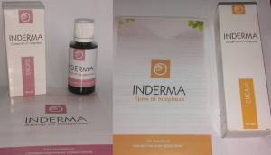 Inderma - комплекс от псориаза - крем+капли (Индерма) / 4074