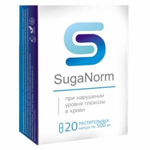 SugaNorm - Капсулы от нарушения уровня глюкозы в крови (ШугеНорм)